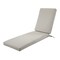 Classic Accessories Ravenna Water-Resistant 72x21x3" Patio Chaise Lounge Cushion, Mushroom 62-001-MUSHRM-EC - alternate 1